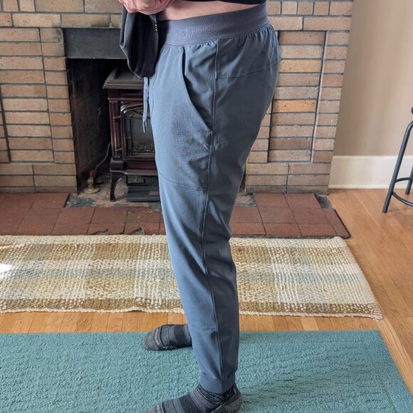 Lululemon Men's Large ABC Skinny-Fit Jogger Regular - Oil Grey - Picture 6 of 8